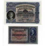 Switzerland (2), 100 Francs dated 20th January 1949, last date of issue, serial 19G 052397, (TBB