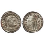 Constantius I follis of Antioch as Caesar under Maximian 293-305, K V in field E above 'V', ANT in