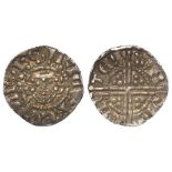 Henry III silver penny, Long Voided Cross Issue, with sceptre, large pellet eyes within crescents,