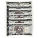 Eritrea (6), a collection of first issue notes all dated 1997, 100 Nafka, 50 Nafka, 20 Nafka, 10