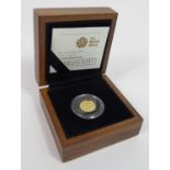 Alderney One Pound 2008 "Concorde" gold proof FDC boxed as issued