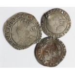 English hammered silver, Elizabeth I silver sixpence, mm. Coronet 1567-1570 and dated 1568?, with