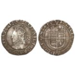 Elizabeth I silver sixpence, Fifth Issue 1578-1582, mm. Greek Cross 1578-1579 and dated 1579,