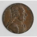 Token, 18thC : Contemporary Forgery Wilkison Ironmaster Halfpenny 1794, plain edge, struck on too