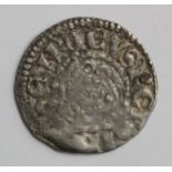 Henry III silver penny Long Cross Issue with sceptre, Class 5c, crown with end pellets, 'R' with