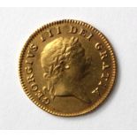 Half Guinea 1804 GF but bright ex-jewellery with mount removal at top