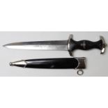 German SS dagger, RZM maker marked blade, Meine Ehre heist Treue, minor knock on blade, very