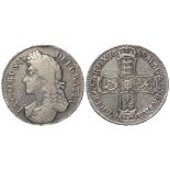 Crown 1688 Qvarto, S.3407, cleaned GF, edge knock, ex. Lockdales A50, 25-09-05, lot 127.