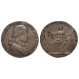 Token, 18thC : John Wilkinson (Iron Master) / 'Medals & Provincial Coins' Halfpenny, plain edge,