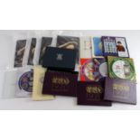 Collection of GB proof & mint sets. Proof Sets 1970 x3, 1971 & 1983. Mint sets 1987, 88, 94, 98,