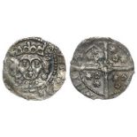 Ireland, Edward IV silver penny, Group VII, Bust with Suns and Roses / Rose on Cross Coinage, 1478 -
