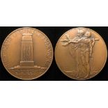 British Commemorative Medal, bronze d.76mm: The Unveiling of the Cenotaph 1920, (medal) by C.L.