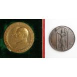 British Commemorative Medals (2): Coronation of Edward VII 1902, the 52mm large bronze issue by G.