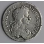 Crown 1682 T.Quarto, fourth bust, S.3359, VG, some porosity, weak on date.