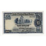 Scotland, North of Scotland Bank, 1 Pound dated 1st July 1939, signed Harvey Smith, serial