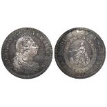 Dollar, Bank of England 1804, top leaf to left side of E, upright K to left of shield, S.3768, Proof