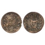 Charles I, Maltravers counterfeit Type 3, different mint mark each side ie obverse:- Lis,