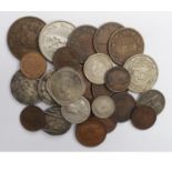 India (25) 19th-20thC assortment, silver noted.