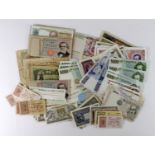 Italy (155), a collection ranging from early 1900's to pre Euro notes, many different issues, with