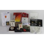 World Proof & Commemorative Coins & Sets (12) including silver.