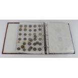 World Coins, collection in an album, 19th-20thC including silver, noted UAE, Yemen / South Arabia,