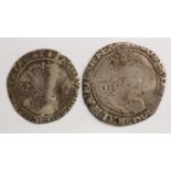 James I silver shilling, reads:- QVAE DEVS, possibly Spink 2668, mm. not clear Lis?, a little