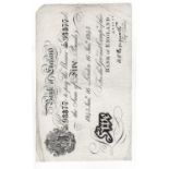 Peppiatt 5 Pounds dated 16th January 1943, (war date), serial C/307 93377, London issue, (B241,