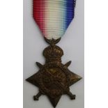 1915 Star to 11252 Pte D McIntyre Manchester Regt. KIA 30/7/1916 with the 18th Bn. Born