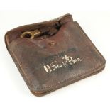 WW1 field saw all complete in its leather case