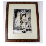 Suffragette framed photograph (looks original) of Catherine Griffiths aged 102 thought to be the