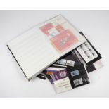 GB - shoebox with an assortment of QE2 stamps, inc Presentation Packs, M/Sheets, Booklets, etc.