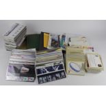 GB - large plastic tub of QE2 stamps and related material, including approx 180 Presentation Packs