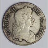 Crown 1679 T.Primo, third bust, S.3358, Fine.