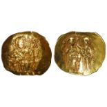 Byzantine Empire, John III, Empire of Nicaea, gold hyperpyron wt. 4.32g., Magnesia Mint, obverse:-