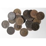 GB Third Farthings (21) 1827 to 1913, noted 1835 VF, 1885 EF, 1902 EF, 1913 EF, etc.