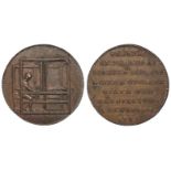 Token, 18thC: Crewkerne Sparks & Gidleys Loom Halfpenny 1797, D&h Somersetshire No. 105, nEF,