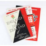 Rugby lot inc New Zealand Rugby - Wales Tour to NZ 1969 inc signed item, plus Rugby Union Wales v