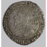 Charles I silver shilling, Tower Mint under the King 1625-1642, mm. Portcullis 1633-1634, Group D,