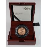Fifty Pence 2017 gold proof "Isaac Newton" FDC boxed as issued