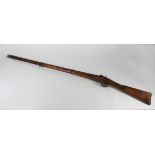 Russian scarce Crimea musket dated 1843 with all parts marked with the Imperial Russian cypher on