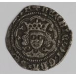 Henry VI, First Reign 1422-1461, silver halfgroat, Annulet Issue 1422-1430, Calais Mint, Spink 1840,