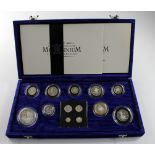 Proof Set 2000 (13 coins) including Maundy, aFDC cased as issued