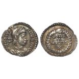 Julian II The Apostate, silver siliqua, mint Constantine/Arles 357-360 A.D., reverse:- VOTIS V