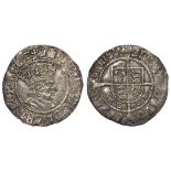 Henry VII silver halfgroat, Profile Issue of Archbishop Bainbridge of York, mm. Martlet, 1504-