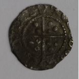 Henry VII silver halfpenny, crown with single arch, small portrait, Spink 2245, GF