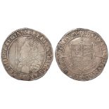 Elizabeth I silver halfcrown, Seventh Issue 1601-1602, mm. 1, 1601, Spink 2583, very light marks