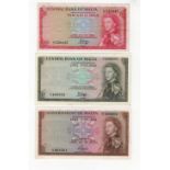 Malta (3), 1 Pound issued 1963 (Law 1949), signed Soler, serial A/2 008201 (TBB B125a, Pick26a) VF/