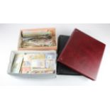 World (approx. 1000 notes), a mixed range of world notes in 2 boxes and 2 albums, some