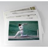Cricket 8x12 and smaller press stills, c1980-1990. Inc Australia, West Indies, World Cup, Mike