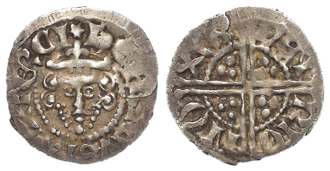 Henry III silver penny, Long Cross Coinage, Phase I, 1247 Pre-Provincial Phase, Class 2, Spink 1361,